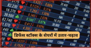 डिफेंस स्टॉक्स: 11 दिसंबर को प्रमुख कंपनियों का प्रदर्शन डिफेंस स्टॉक्स: 11 दिसंबर को प्रमुख कंपनियों का प्रदर्शन