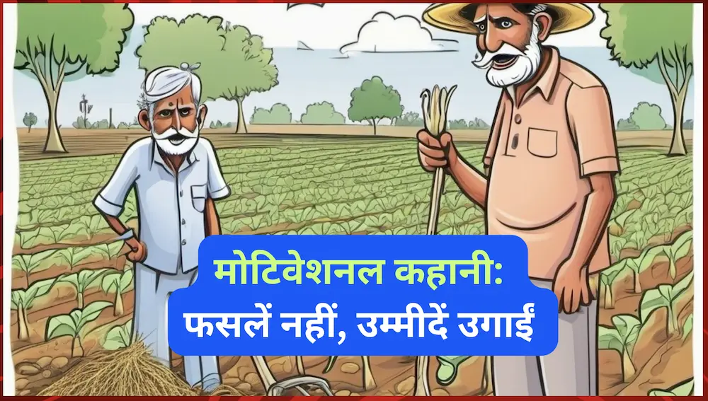 फसलें नहीं, उम्मीदें उगाईं : मोटिवेशनल कहानी (Motivational Story In Hindi)